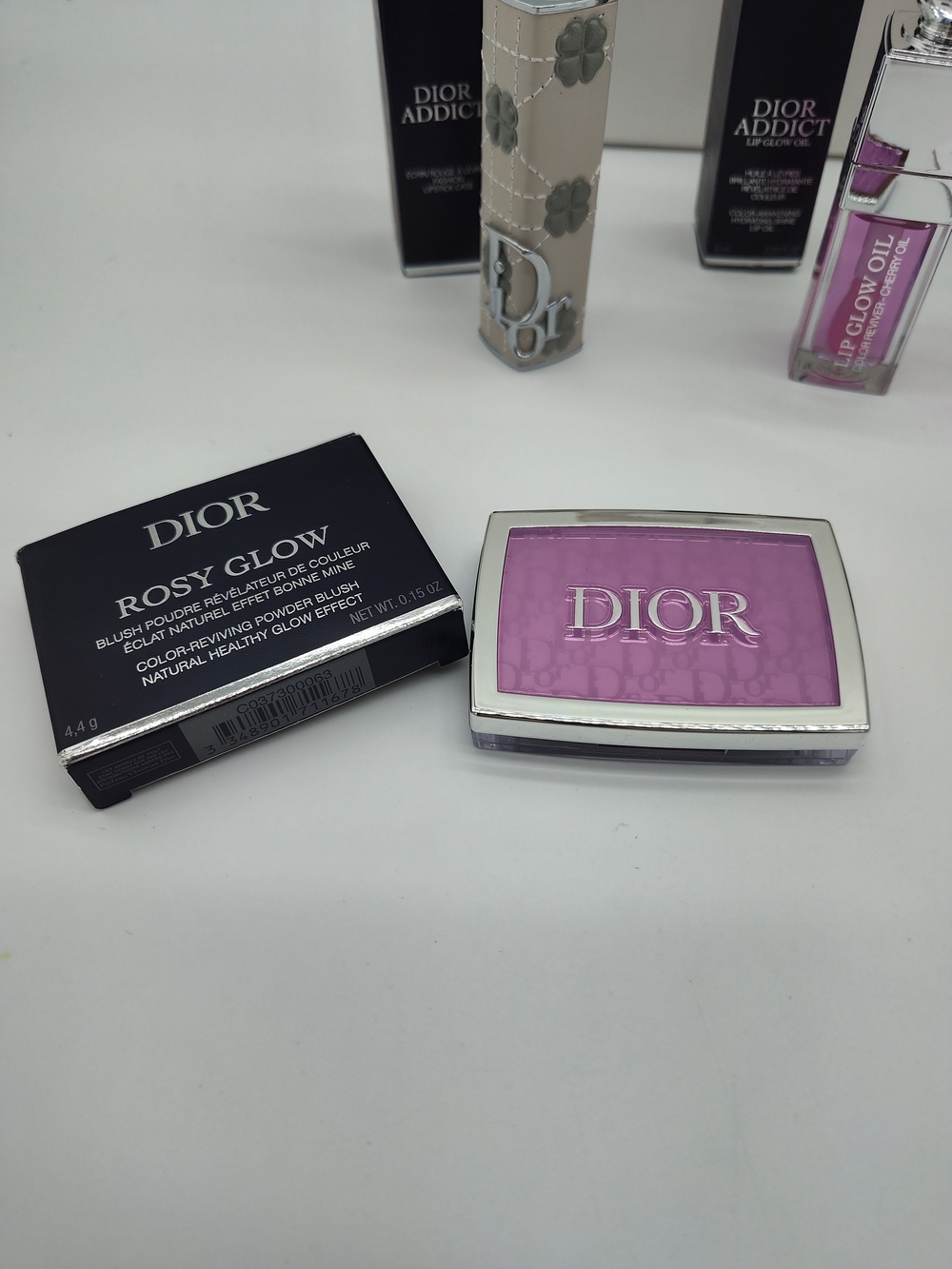 DIOR Limited Edition Charm Beauty Collection Lip Glow Pouch Gift Set NIB - Picture 5 of 6